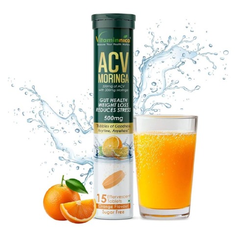 1 - Vitaminnica ACV Moringa,  15 tablet(s)  Orange 