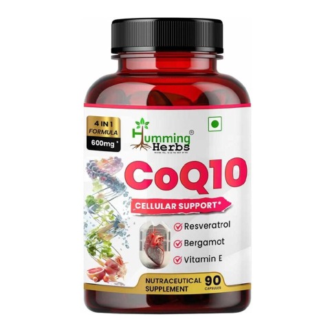 2 - Humming Herbs CoQ10 600mg,  90 capsules 