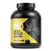 MuscleBlaze Whey Gold Protein, 2 kg (4.4 lb), Rich Milk Chocolate