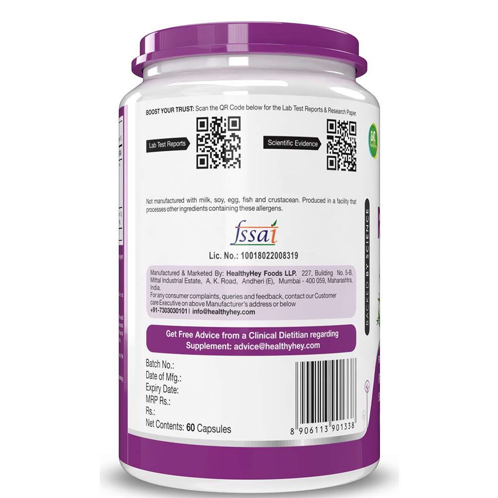 2 - HealthyHey Nutrition Natural Rosemary Leaf Extract,  60 veggie capsule(s) 
