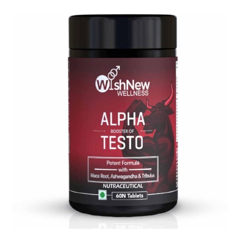 1 - WishNew Wellness Alpha Booster of Testo,  60 tablet(s)  Unflavoured 