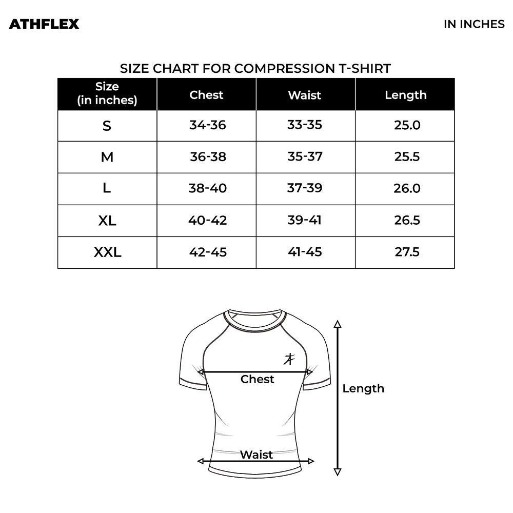7 - Athflex Men's Full Sleeve Ace Compression T-Shirt,  Medium  Maroon 