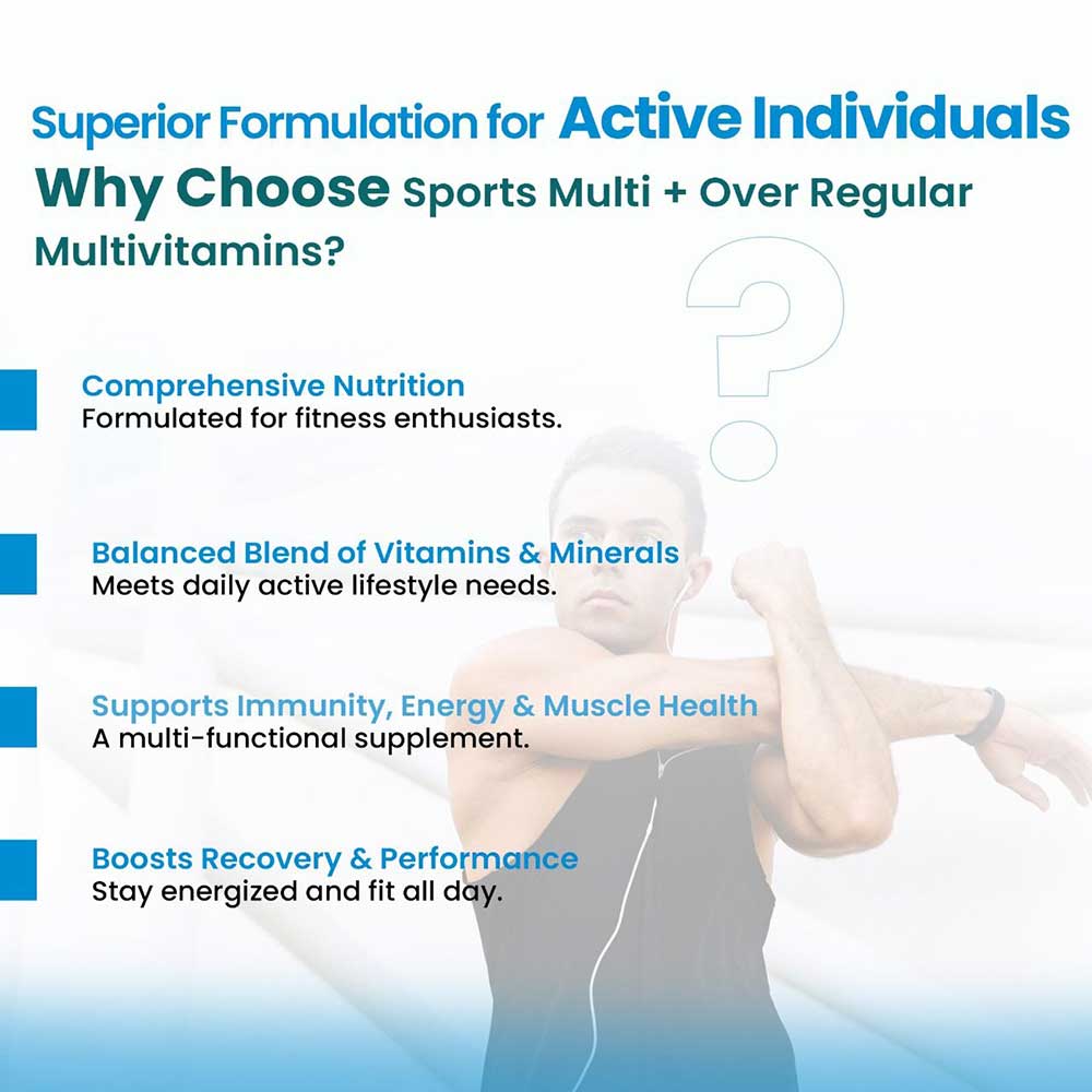2 - Vaamveda Sports Multi+ & Test-Up Natural Testo Boost Combo,  60 tablet(s)  Unflavoured 