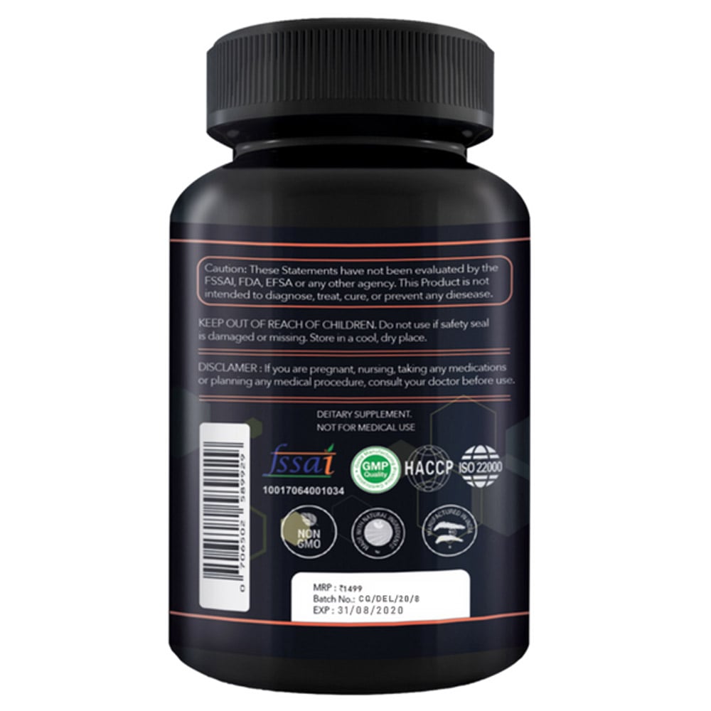 Benefit - HealthDiva Coenzyme CQ10 400 mg with Piperine,  30 capsules 