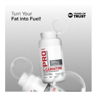 GNC L-Carnitine 500mg 60 softgels Online @ Best Prices