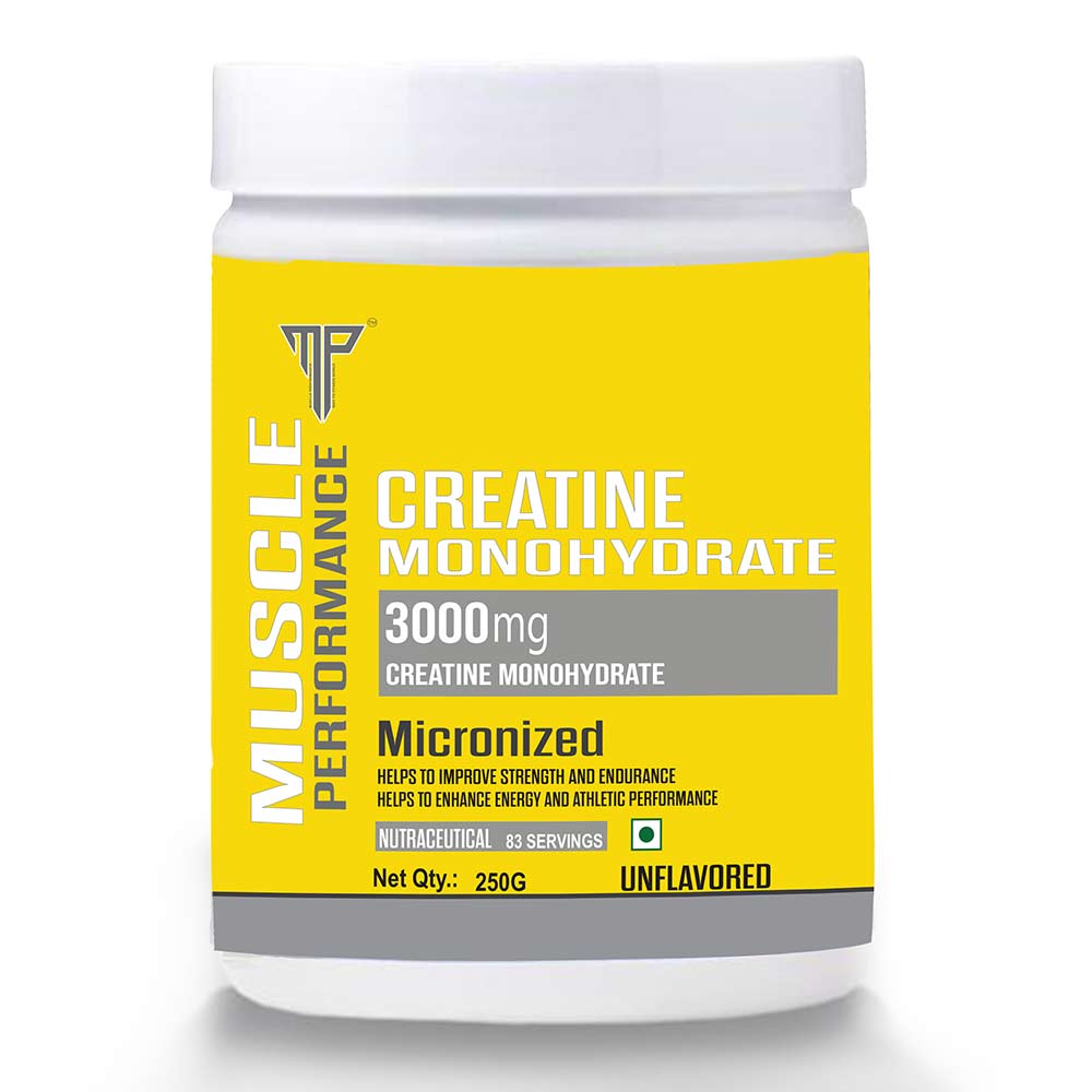 1 - Muscle Performance Creatine Monohydrate,  Unflavoured  0.55 lb 