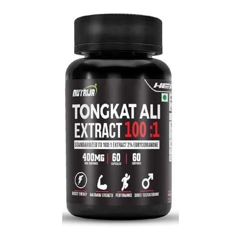 - NutriJa Tongkat Ali Extract Powder, 60 capsules