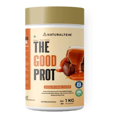 1 - NATURALTEIN The Good Prot,  2.2 lb  Chocolate Caramel 
