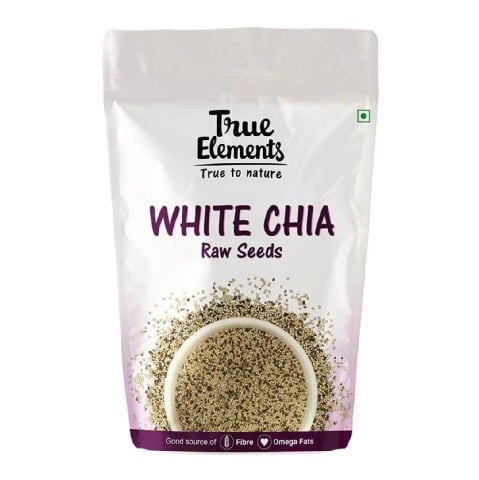 True Elements Raw White Chia Seeds,  0.150 kg  Unflavoured 