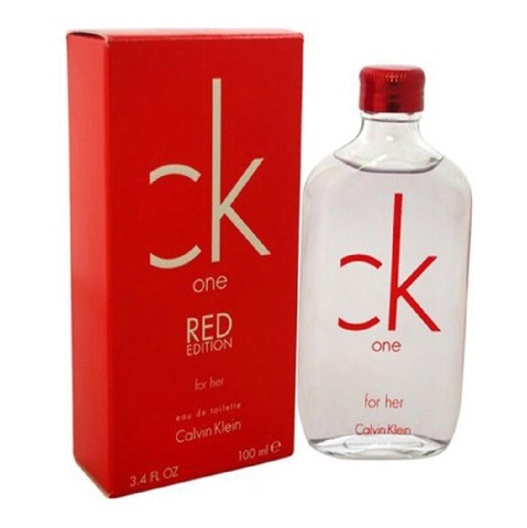 Calvin Klein One Red Edition Eau De Toilette, 100 ml for Women