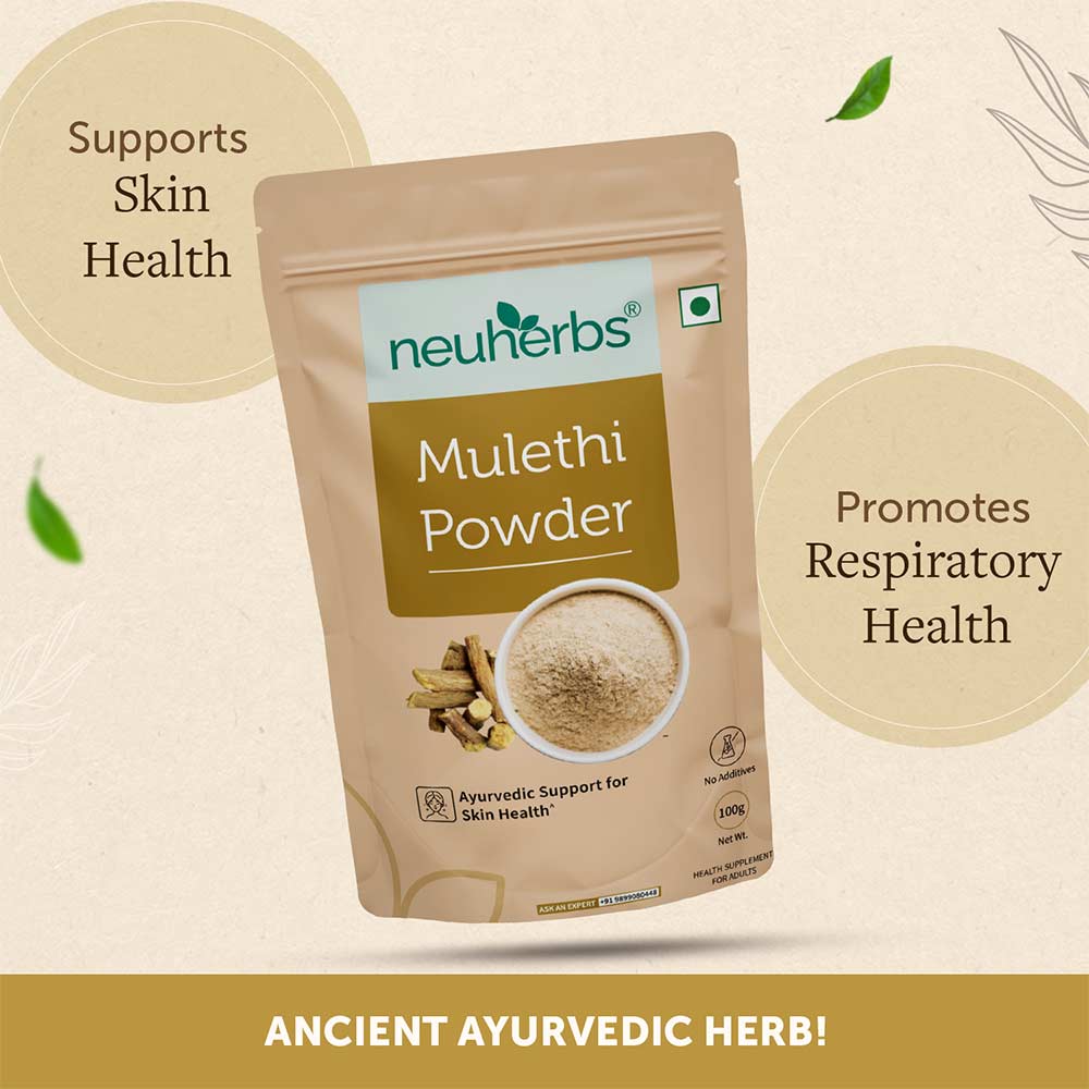 2 - Neuherbs Organic Mulethi Powder,  100 g 