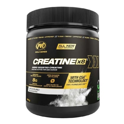 1 - PVL Creatine X8,  Unflavoured  0.55 lb 