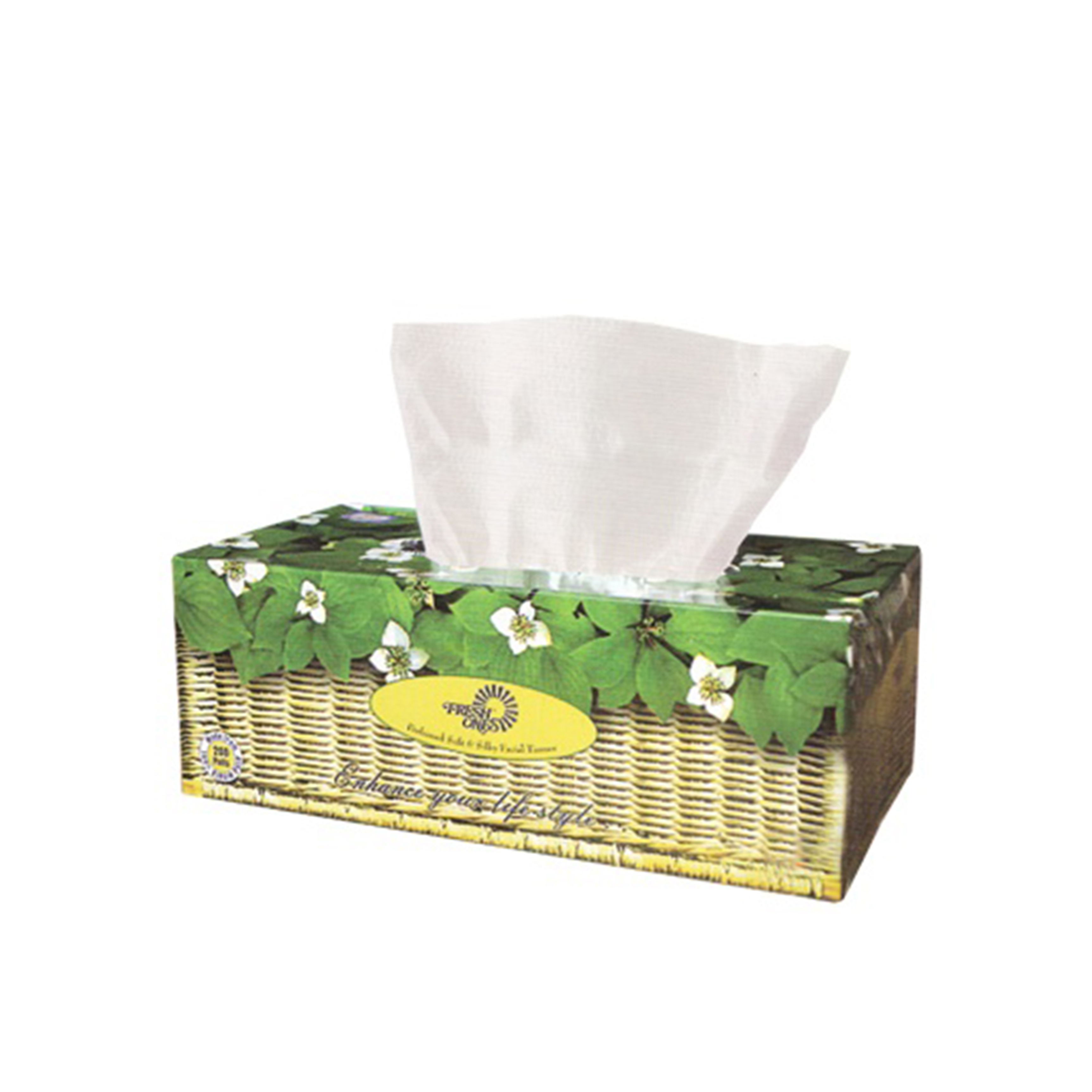 Fresh Ones Perfumed Dry Tissue Box,  100 Piece(s)/Pack  Perfumed 