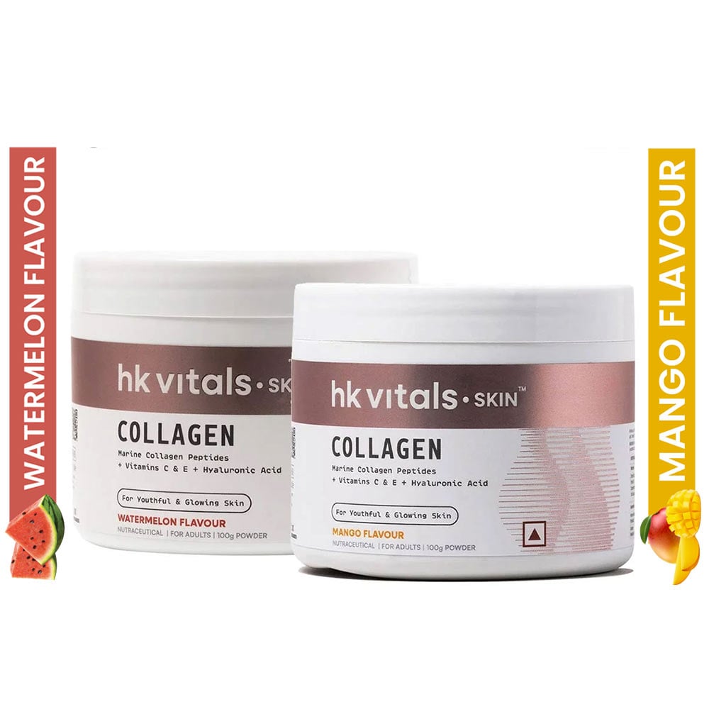 HealthKart HK Vitals Skin Radiance Collagen 100g Orange & Watermelon Pack-image-34