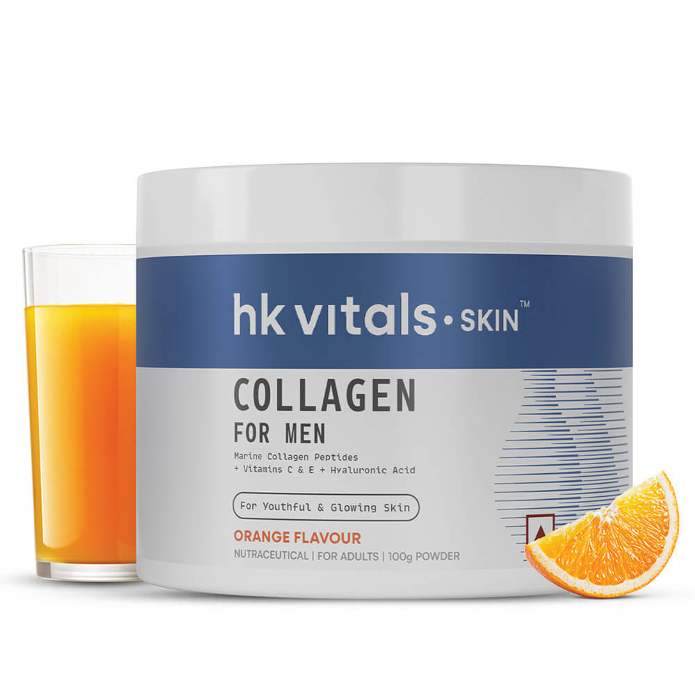 1 - HealthKart HK Vitals Collagen for Men,  100 g  Orange 