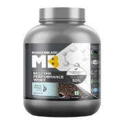 MuscleBlaze Biozyme Performance Whey, 2 kg (4.4 lb), Blue Tokai Coffee