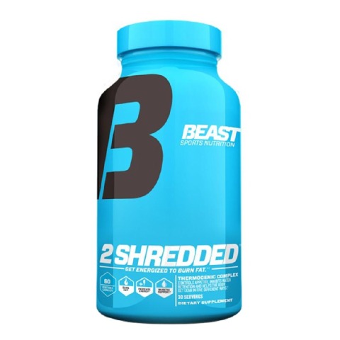 Beast Sports Nutrition 2 Shredded, 60 capsules Unflavoured