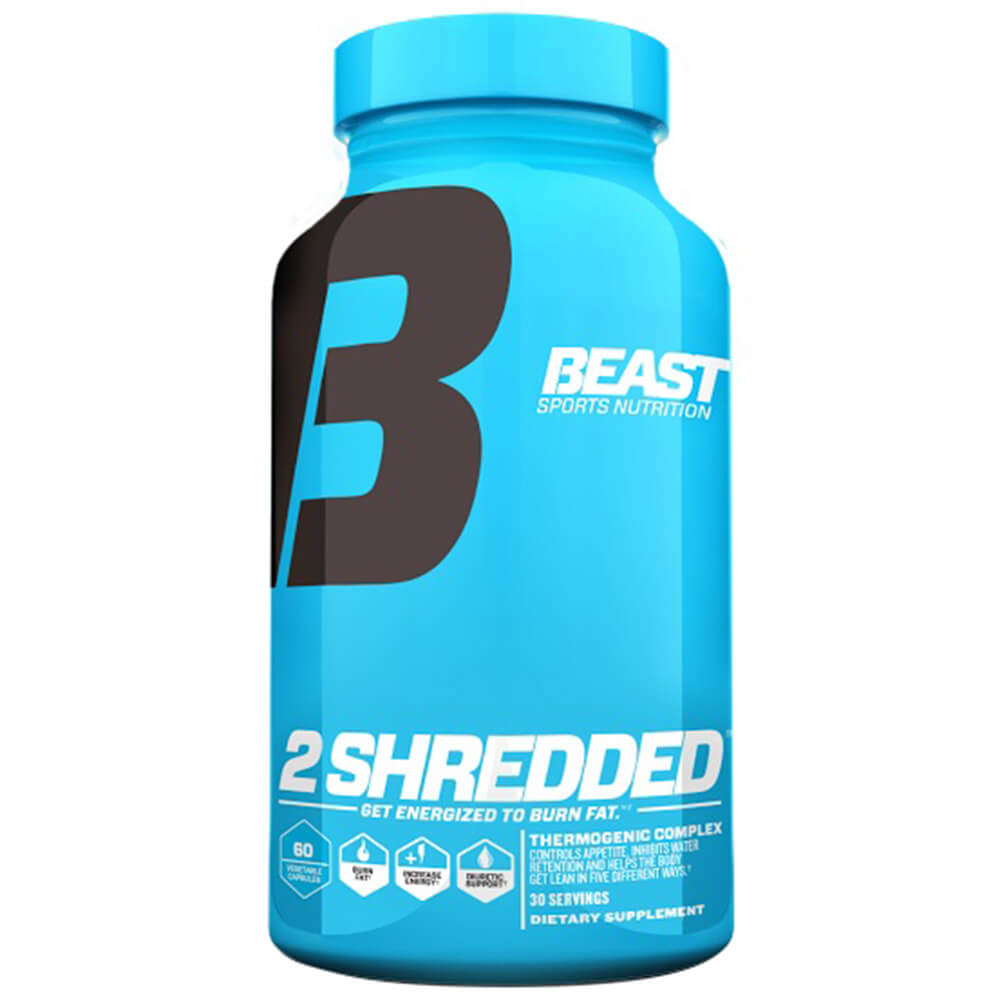 Beast Sports Nutrition 2 Shredded,  60 capsules  Unflavoured 