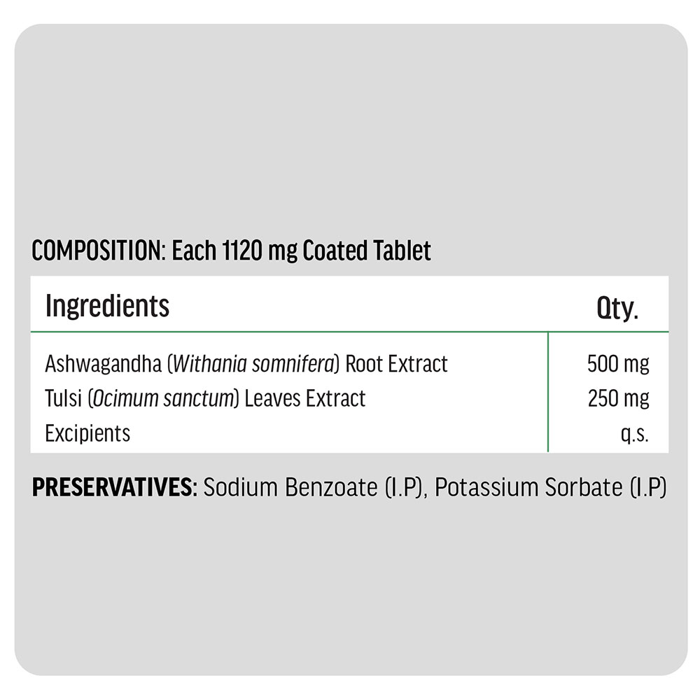 6 - HK Vitals Ashwagandha,  60 tablet(s) 