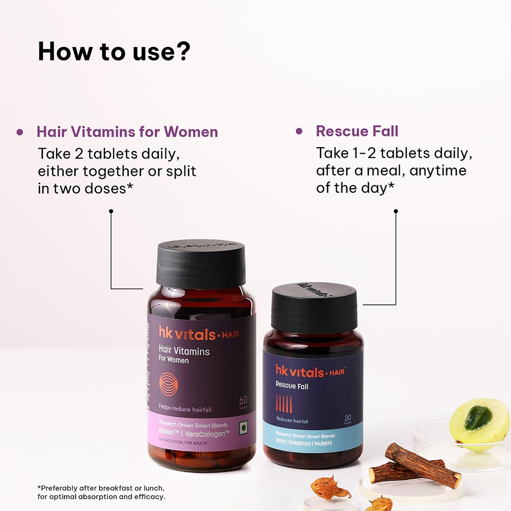 6 - HK Vitals Hair Regrowth Solution Kit,  Women  Mild