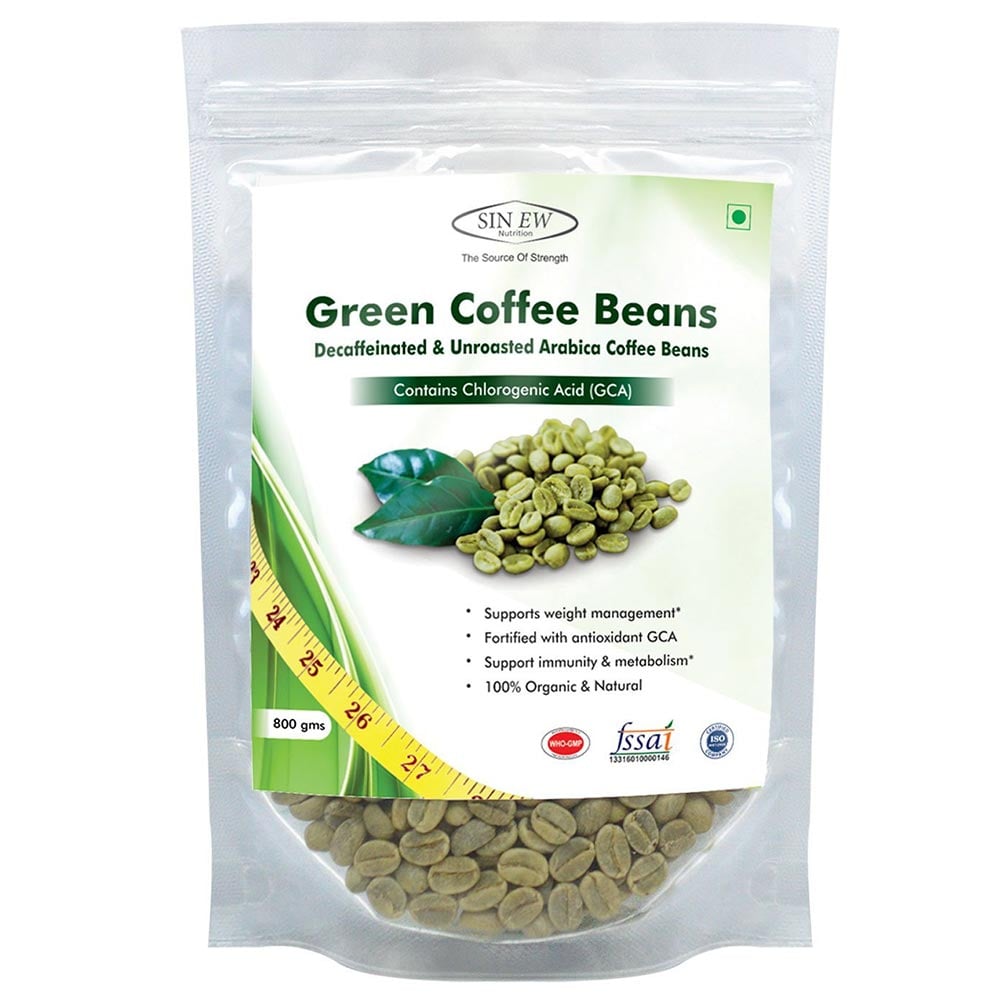 Sinew Nutrition Green Coffee Beans,  0.8 kg  Unflavoured 