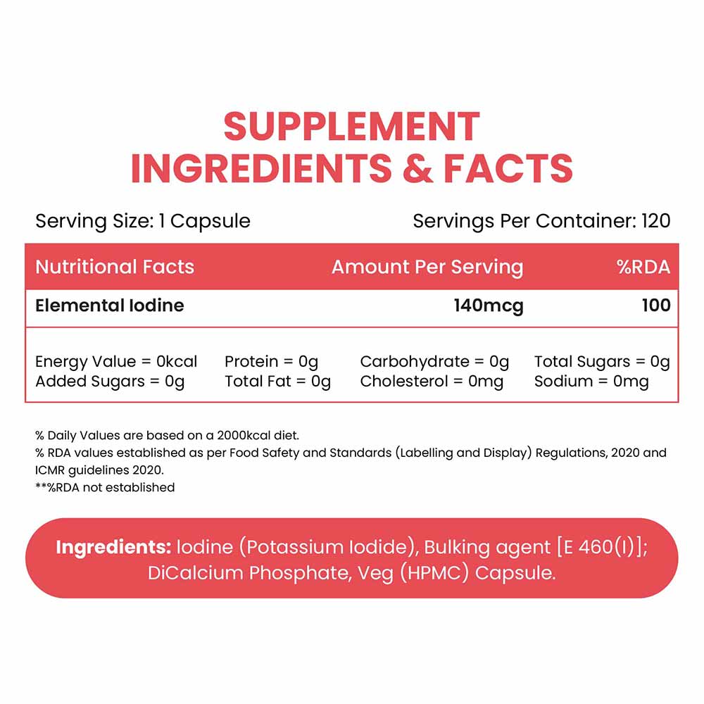 2 - Vlado's Himalayan Organics Iodine,  120 veggie capsule(s) 