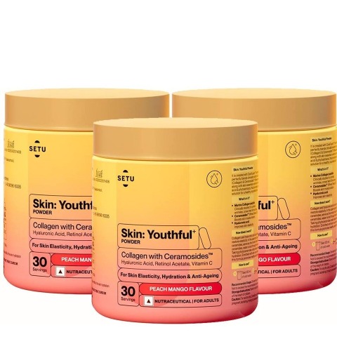 1 - Setu Skin: Youthful, 210 g Peach Mango (Pack of 3)