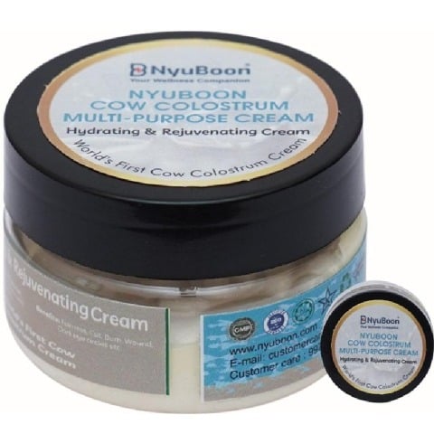 NyuBoon Cow Colostrum Multi-Purpose Cream,  30 g  for All Skin Types 