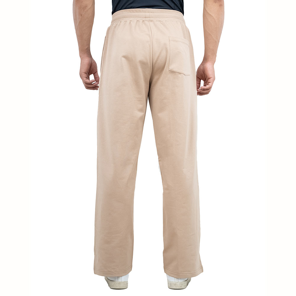 4 - Athflex Men's Straight Fit Classic Workout Pants,  Cream  Small 
