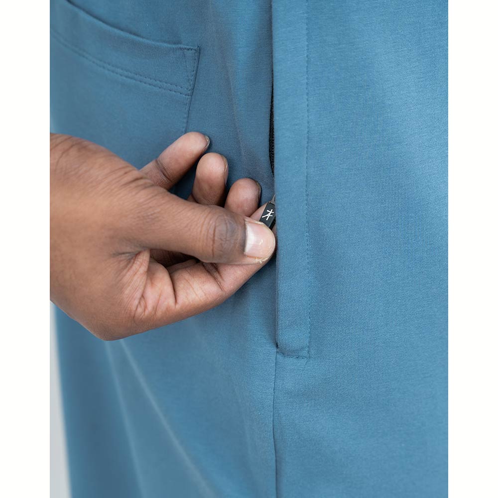 7 - Athflex Men's Straight Fit Classic Workout Pants,  Coronet  XXL 
