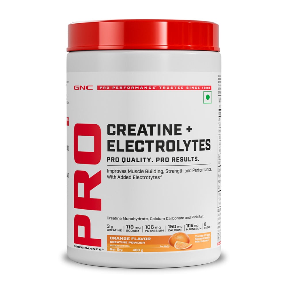 1 - GNC Pro Performance Creatine+ Electrolytes,  Orange  0.88 lb 