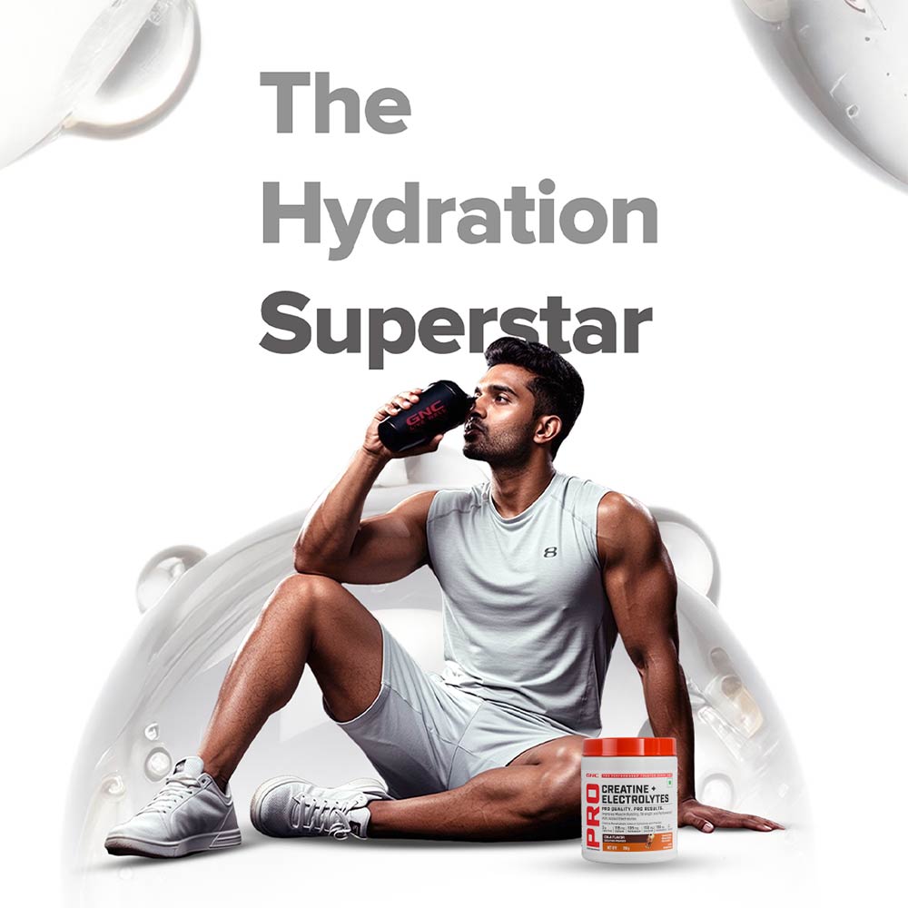 8 - GNC Pro Performance Creatine+ Electrolytes,  Lemon  0.88 lb 