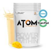AS-IT-IS Nutrition ATOM Whey Protein with Enzymes- 2.2 lb Mango Fusion