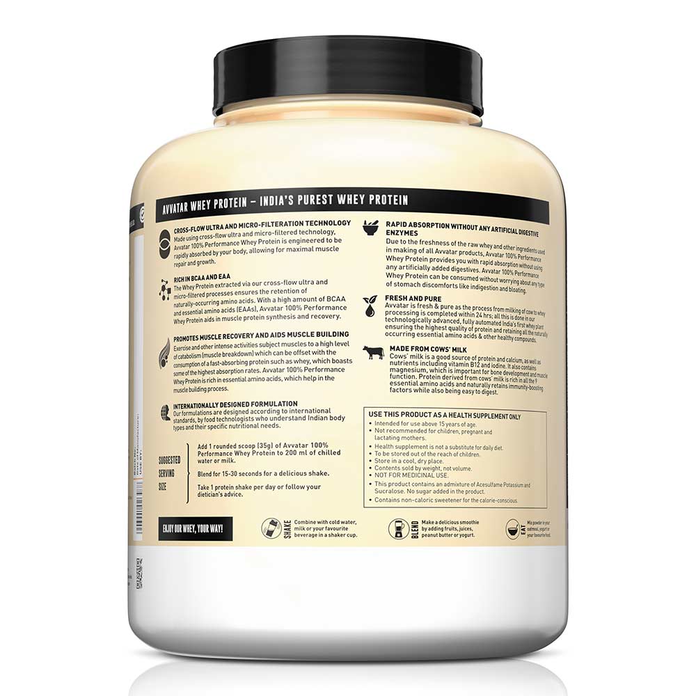 2 - Avvatar 100% Performance Whey,  4.4 lb  Mango Rush 