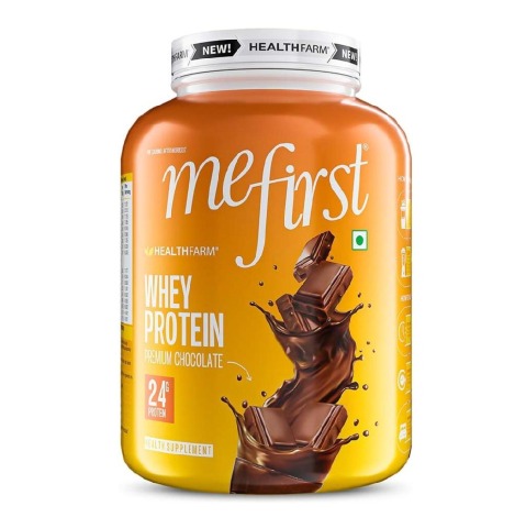 1 - Healthfarm MeFirst Whey Protein,  4.4 lb  Premium Chocolate 