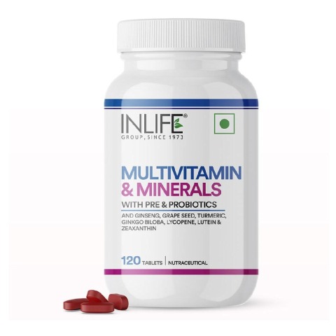 1 - INLIFE Multivitamin & Minerals,  120 tablet(s)  Unflavoured 