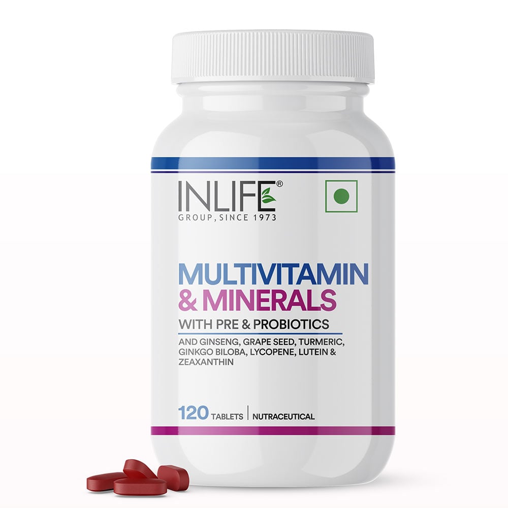 1 - INLIFE Multivitamin & Minerals,  120 tablet(s)  Unflavoured 