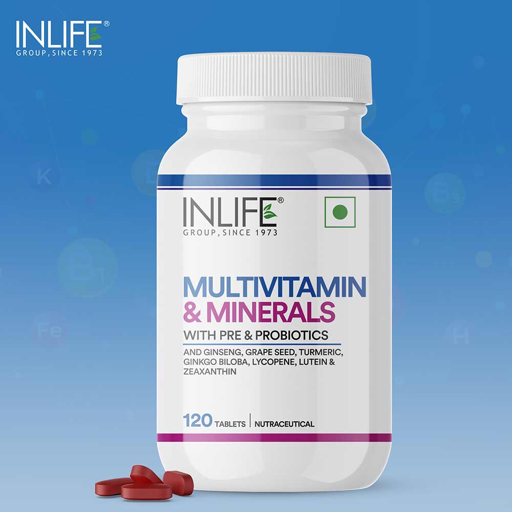 2 - INLIFE Multivitamin & Minerals,  120 tablet(s)  Unflavoured 