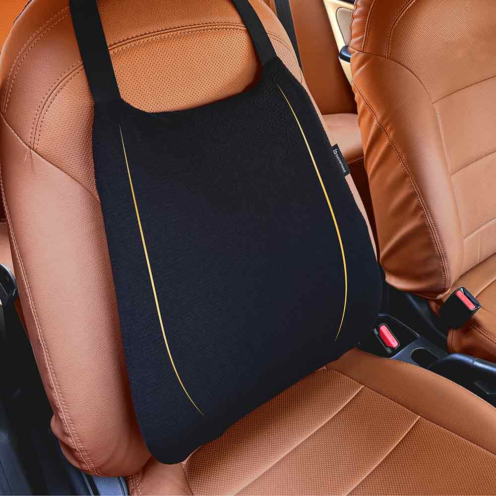 betterhood Car Backrest Cushion, Black for Back Support-picture-16