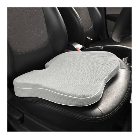 1 - betterhood Car Seat Cushion, Grey for Lumbar Support