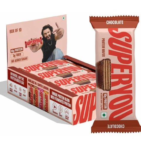 1 - Superyou Protein Wafer Bar,  10 bar(s)  Chocolate 