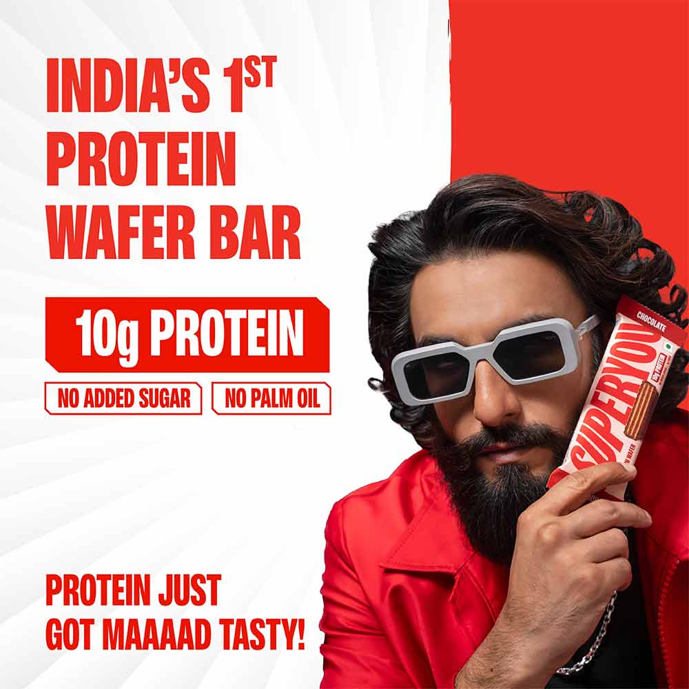 8 - Superyou Protein Wafer Bar,  10 bar(s)  Chocolate 