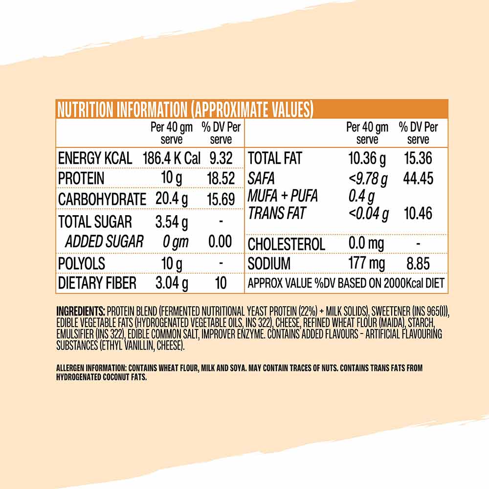 2 - Superyou Protein Wafer Bar,  10 bar(s)  Cheese 