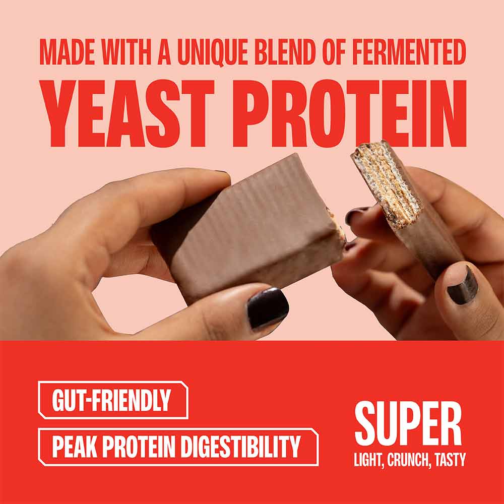 6 - Superyou Protein Wafer Bars Combo,  10 bar(s)  Strawberry Creme & Chocolate 