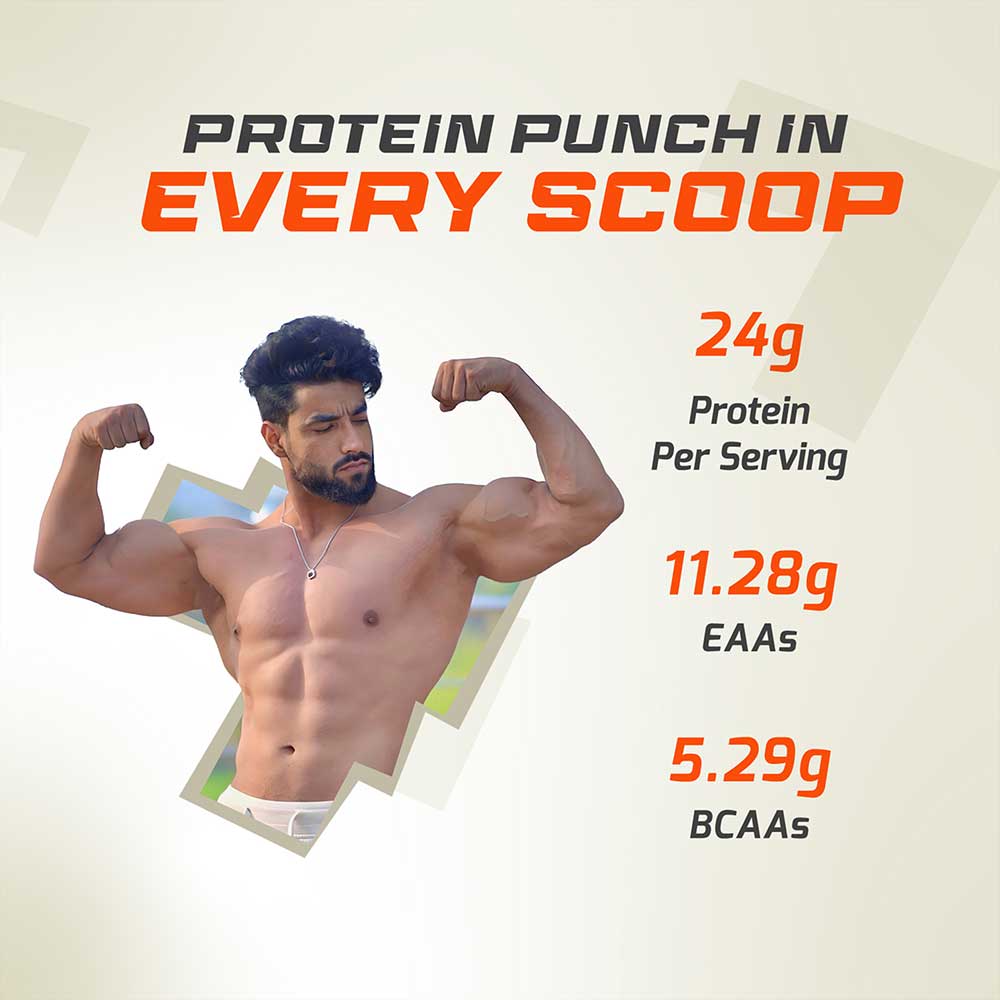 4 - Fuel One Whey Protein Powder,  2.2 lb  Chocolate 