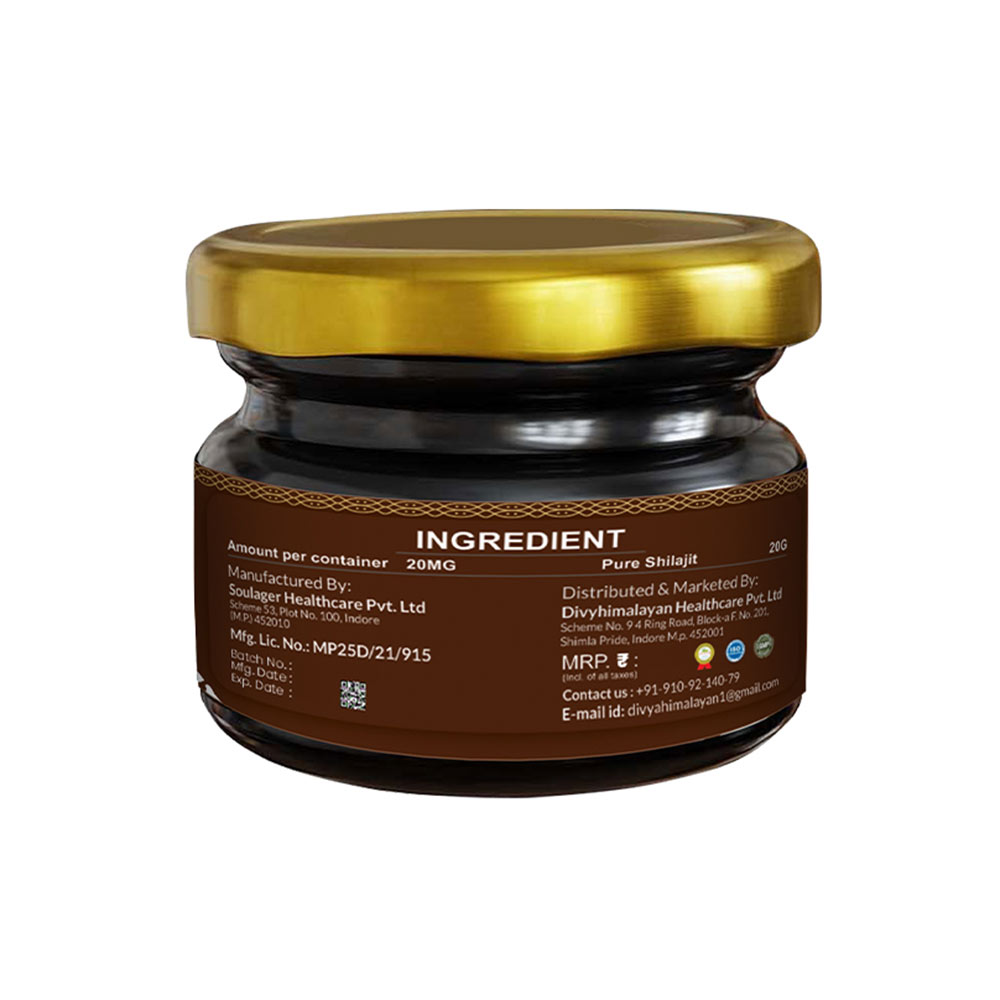 3 - Divya Himalayan Shilajit Resin,  20 g 
