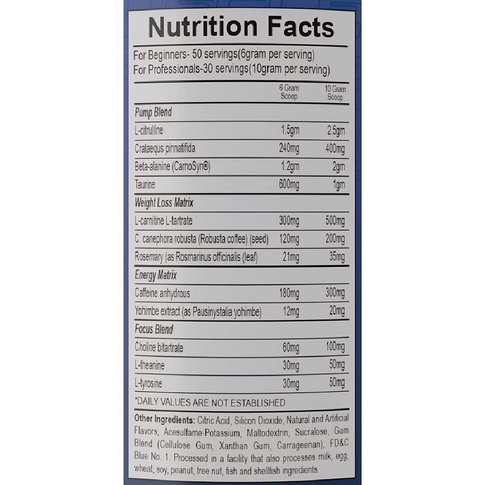 4 - Americanz Muscles Super Burn,  0.66 lb  Strawberry Mango 