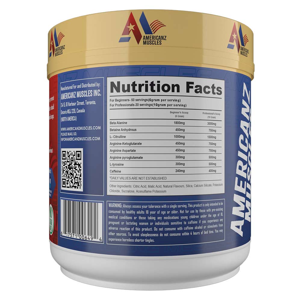 3 - Americanz Muscles Super Human,  0.66 lb  Melon Madness 