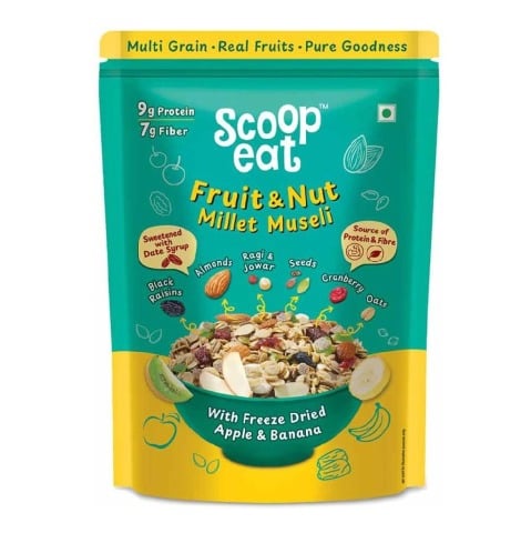 1 - Scoopeat Millet Muesli,  250 g  Fruit & Nut 
