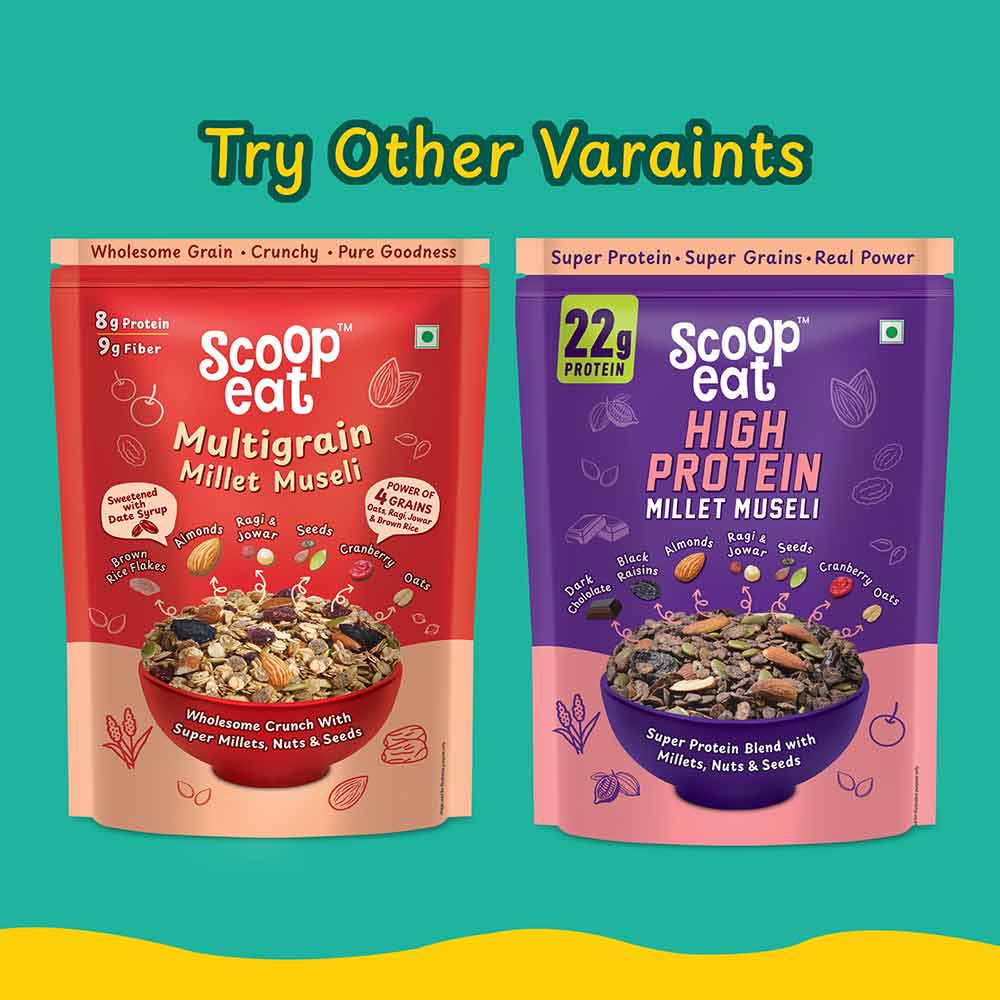 7 - Scoopeat Millet Muesli,  750 g  High Protein 
